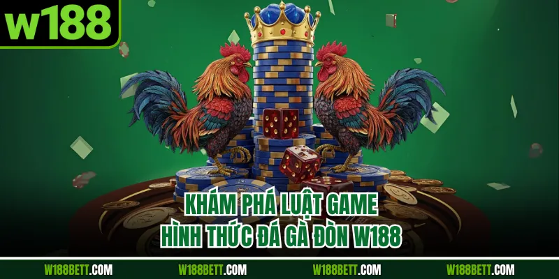 Khám phá luật game hình thức đá gà đòn W188