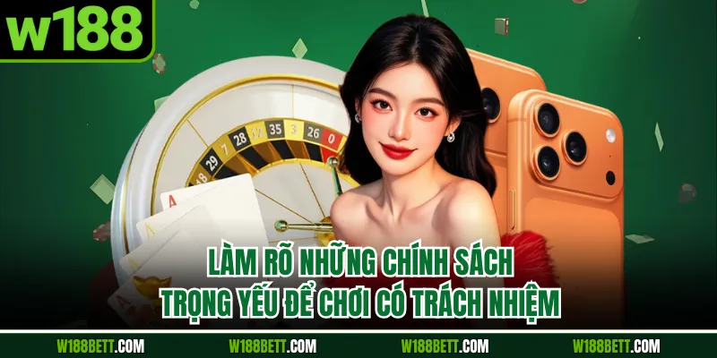 Làm rõ những chính sách trọng yếu để chơi có trách nhiệm